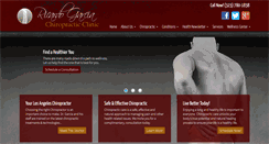 Desktop Screenshot of drgarciachiropractic.com
